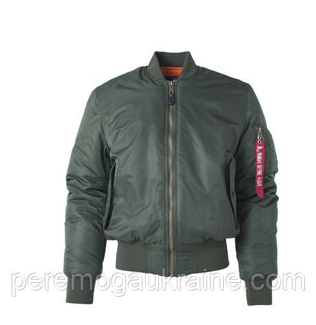 Куртка-бомбер MA-1 Pilot DFL Style Olive KT6000301 peremoga