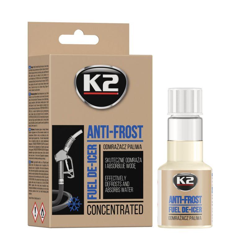 Присадка в бензин, дизель проти замерзання Turbo Anti-Frost 50ml K2