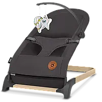 Дитячий шезлонг Lionelo JUNE GREY STONE, фото 3