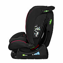 Дитяче автокрісло Lionelo AART I-SIZE BLACK CARBON RED, фото 7