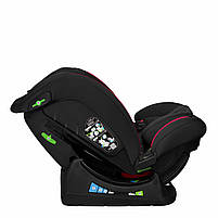Дитяче автокрісло Lionelo AART I-SIZE BLACK CARBON RED, фото 9