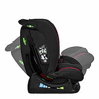 Дитяче автокрісло Lionelo AART I-SIZE BLACK CARBON RED, фото 10