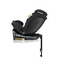 Дитяче автокрісло Lionelo NAVY I-size BLACK RED, фото 4