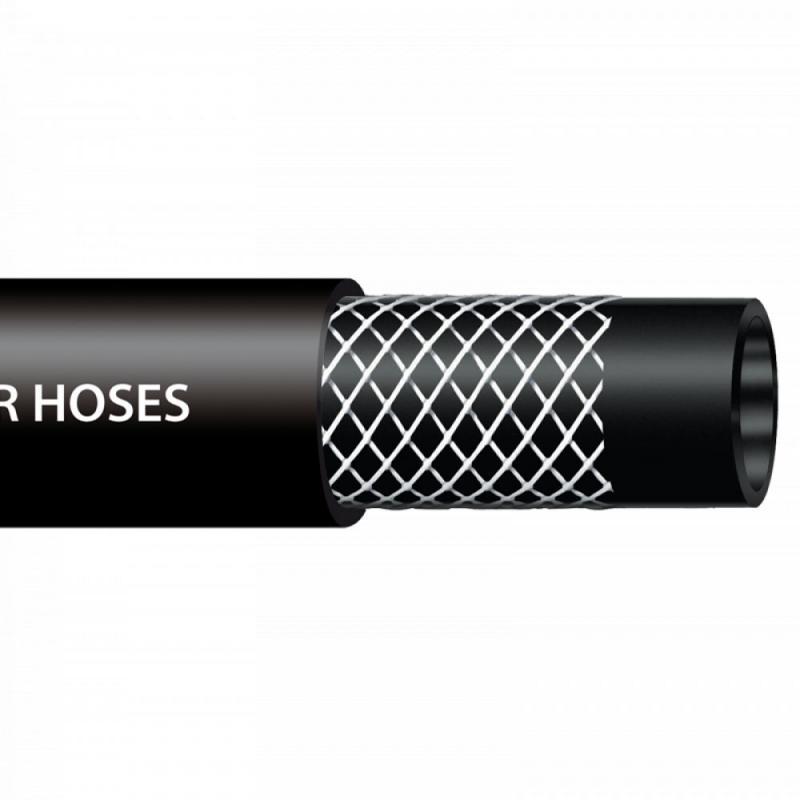 Шланг технічний AIR HOSES 5*2мм, 20 BAR, 12 м - чорний, AH05*2BK12