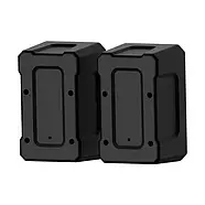 Настільні комп'ютерні стерео колонки зі світлодіодним підсвічуванням Aoas e-005 Акустика для ноутбуків та ПК, фото 9