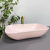 Умивальник (раковина) VBI AVEZZANO PINK MATT накладний, фото 4