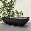 Умивальник (раковина) VBI AVEZZANO BLACK MATT накладний, фото 5