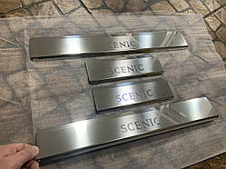 Накладки на пороги Renault SCENIC III/GRAND SCENIC III з 2009-2016 рр .. (Premium)