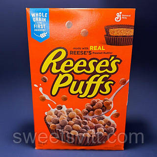 Хлопья Reese's Puffs кукурузные с шоколадом и арахисовой пастой 326 г