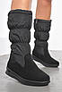 Чоботи жіночі зимові чорного кольору р.36 191944T Безкоштовна доставка, фото 2