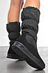 Чоботи жіночі зимові чорного кольору р.36 191944T Безкоштовна доставка, фото 3