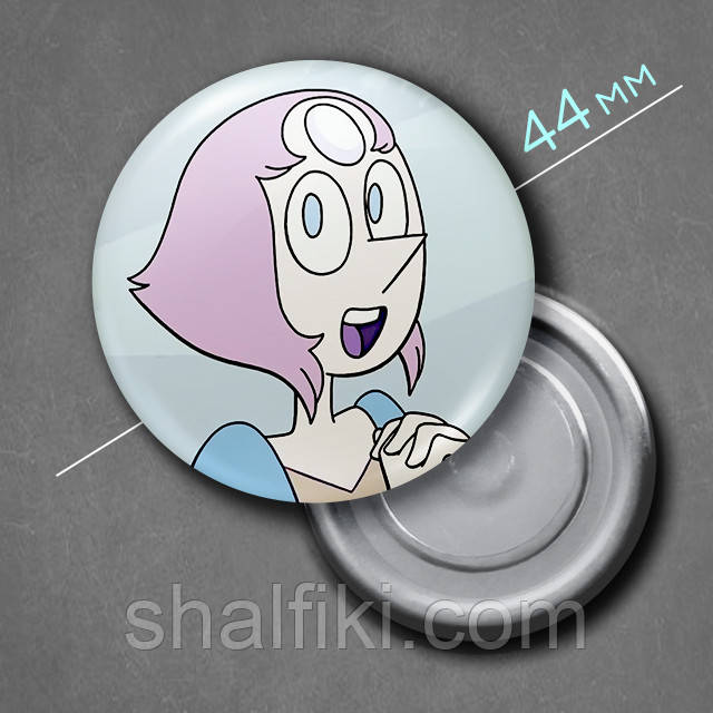 "Перл (Стівен Юніверс / Steven Universe)" магніт круглий Ø44 мм