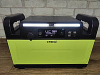 Зарядна станція CTECHi GT1500 220В 1210Вт год 1500Вт LiFePo4 Green портативна електростанція