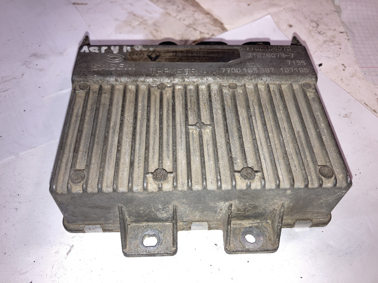 Електронний блок керування двигуном ЕБУ 7700106070 Рено Лагуна Renault Laguna