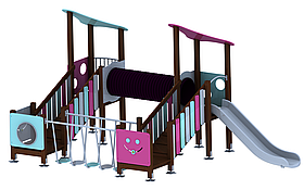 Ігровий комплекс "Крихітка" (виготовлений з HDPE) SiverSport KID7006 HDPE