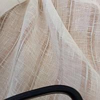 Лляна тканина для штор з металевою ниткою (шир. 300 см)