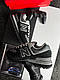 Чоловічі кросівки New Balance 574 Black Grey, кеди замша водонепроникний текстиль чорні. Чоловіче взуття, фото 8