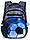 Шкільний рюкзак для хлопчика, ортопедична спинка, сірий із синім, фото 3