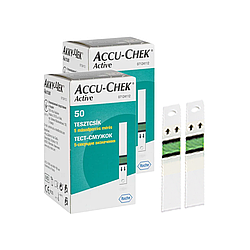 Тест-смужки Акку-Чек Актив (Accu-Chek Active)/100 штук