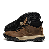 Чоловічі зимові шкіряні кросівки Timm Winter Brown