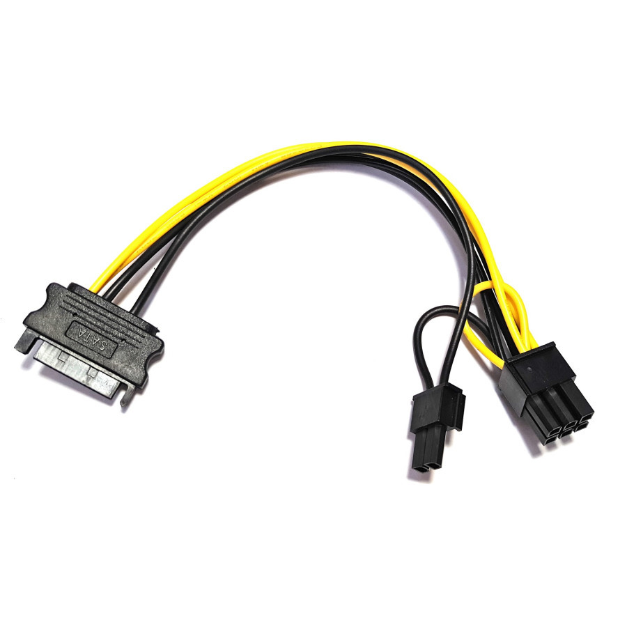 Кабель живлення для відеокарти 6/8-pin to SATA M, фото 1