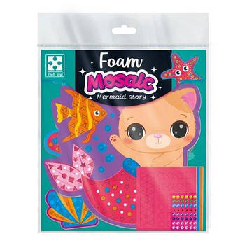 Набір для творчості М'яка мозаїка стрази Історія русалки VT4511-21 G-Rich
