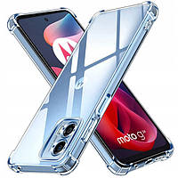 Чохол Fiji Proof для Motorola G24 Power прозорий бампер з посиленими бортами Transparent