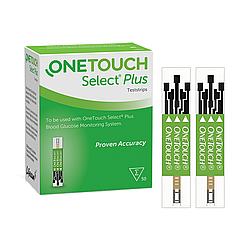 Тест-смужки Ван Тач Селект Плюс (One Touch Select Plus) No50/100 штук
