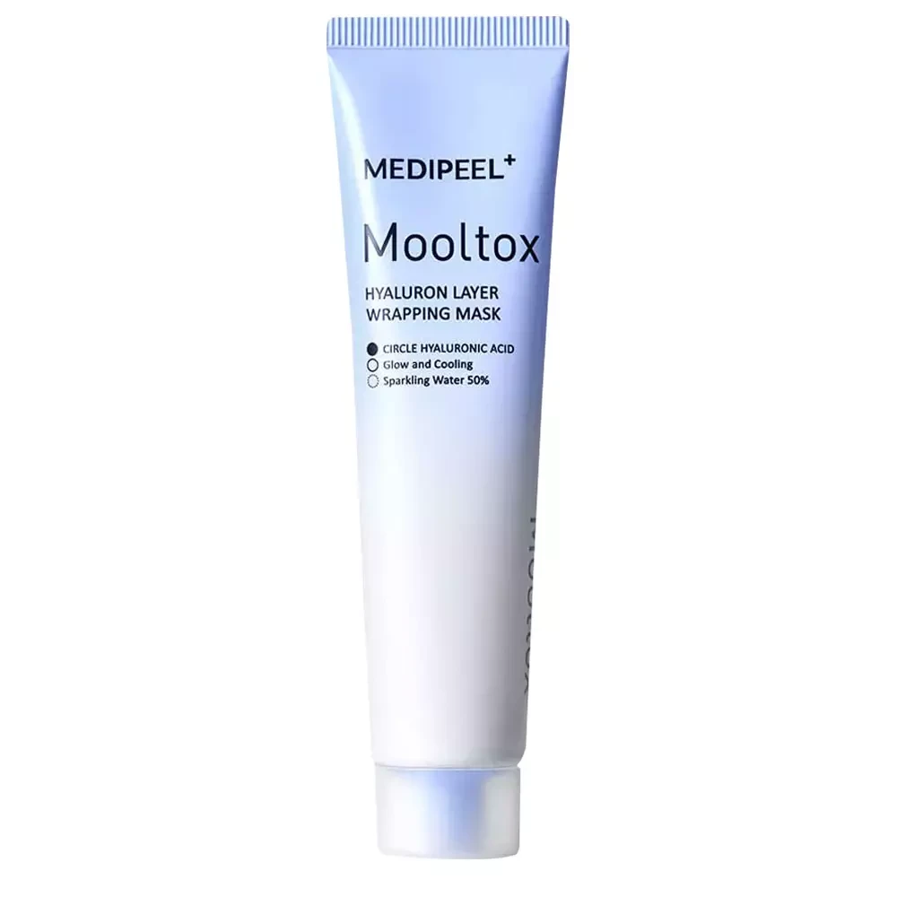 Маска-плівка для зволоження обличчя Medipeel Mooltox Hyaluron Acid Layer Wrapping Mask, 70 мл