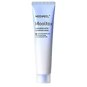 Маска-плівка для зволоження обличчя Medipeel Mooltox Hyaluron Acid Layer Wrapping Mask, 70 мл