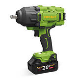Гайковерт акумуляторний ударний безщітковий Procraft PWA80 (1 акб 20/4А/год + ЗУ), фото 2