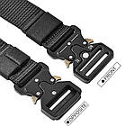 Ремінь тканинний чорний Bestkee US-480, фото 5