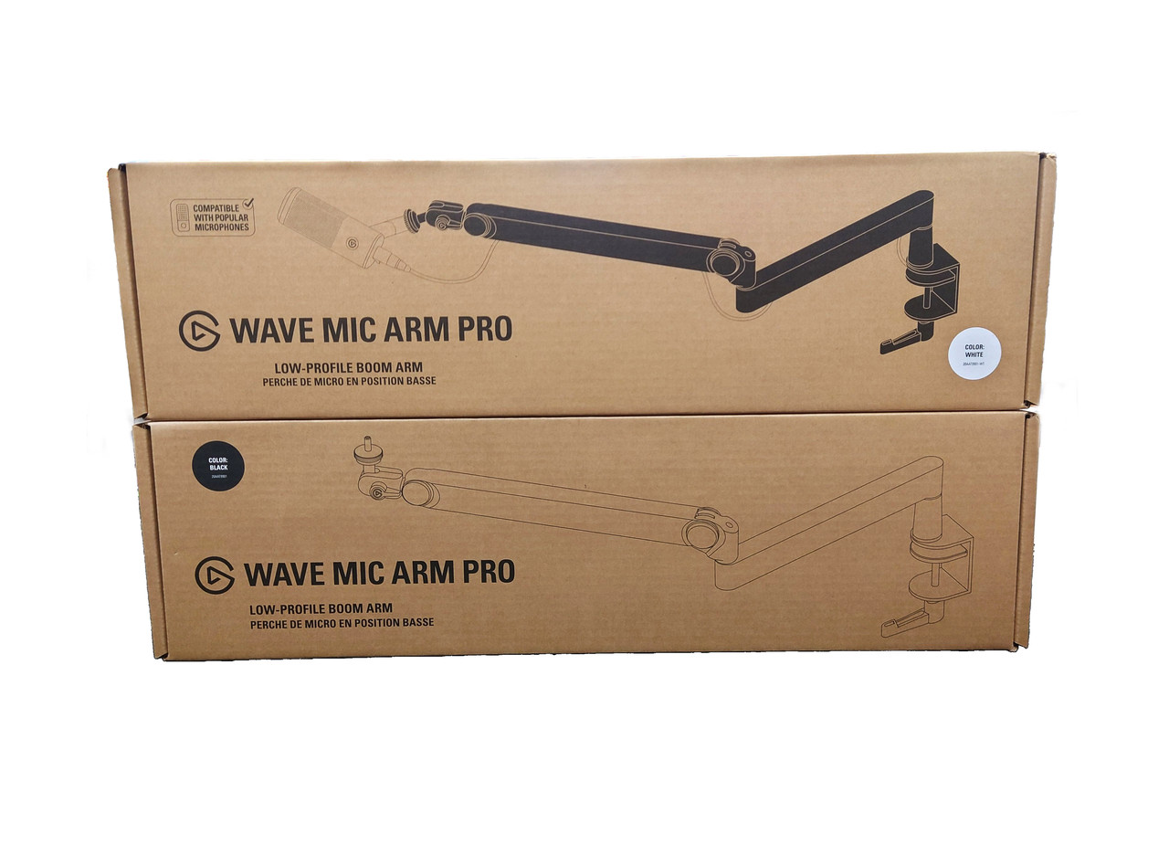 Підставка для мікрофона - Elgato Wave Mic Arm Pro працює з мікрофонами/Shure SM7B/HyperX QuadCast/Rode/Blue Yeti
