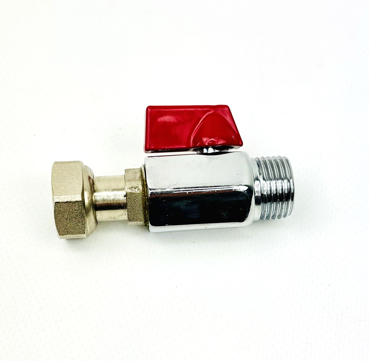 Кран міні кульковий 1/2" НГ Boiler Series хром KVANT