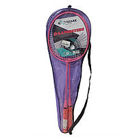 Набір Бадмінтону BD24155-(Pink) 2 ракетки в чохлі, без воланчика