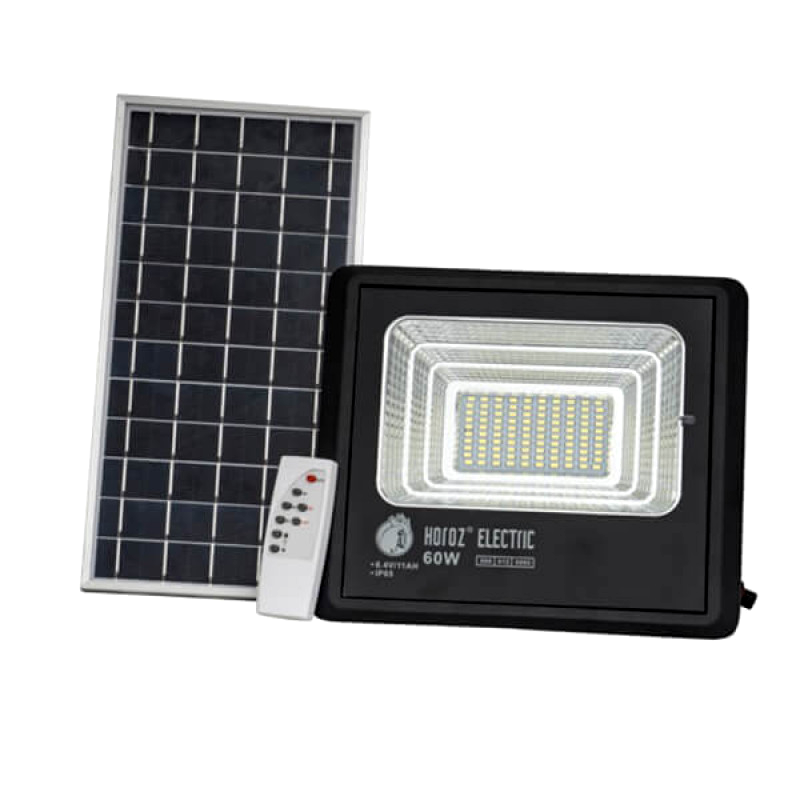Автономний Led Прожектор на сонячній батареї TIGER 60W