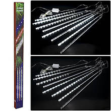 Гірлянда електрична LED 8шт. 50см. Дощ біла D-30