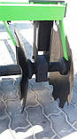 Дисковий культиватор навісний Бомет 2 м борона (18 дисків: "ромашка" -  510 мм) лущильник до трактора від 40 к.с., фото 8