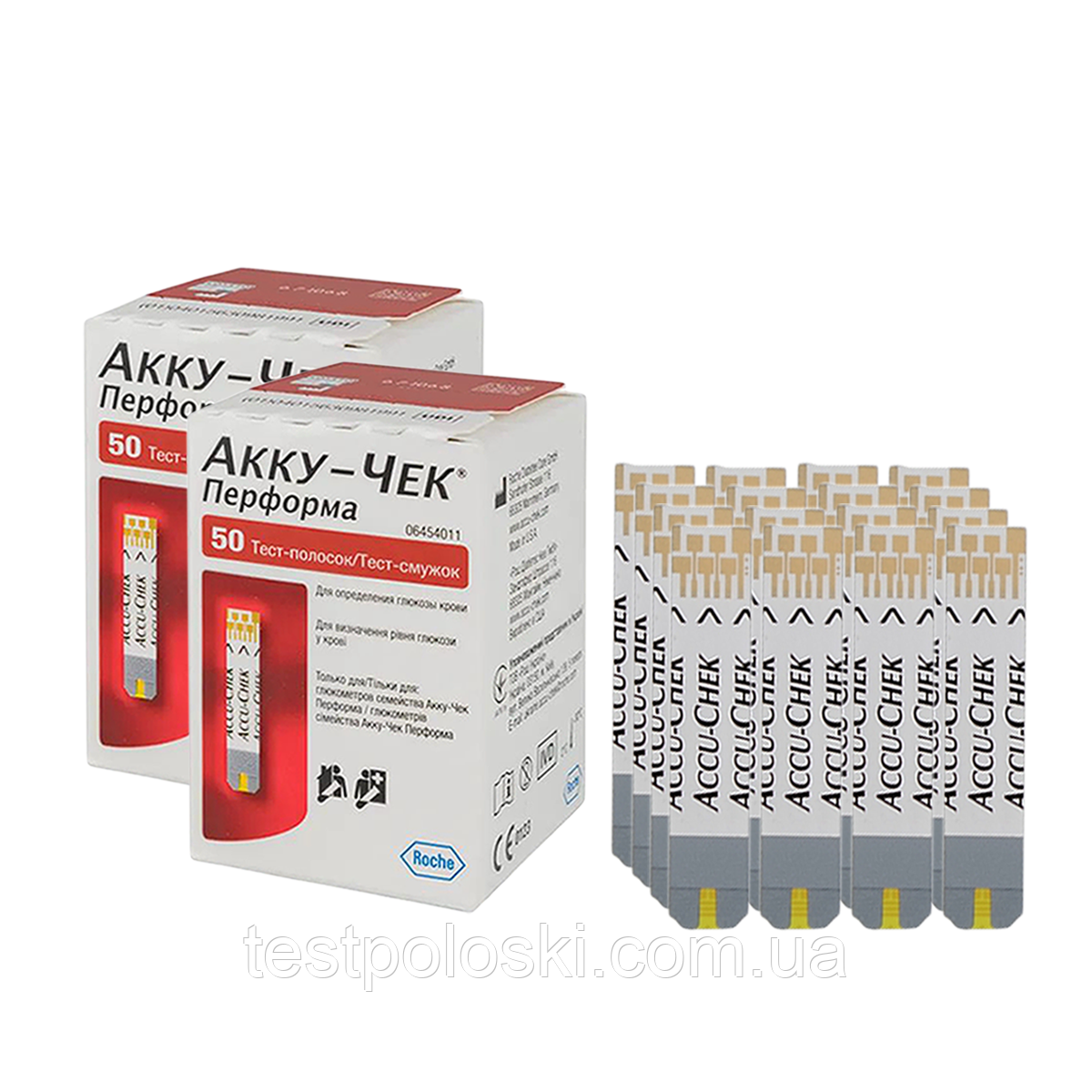 Тест-смужки Аку-Чек Перформа 100 шт. (Accu-Chek Performa)/800 штук