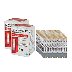 Тест-смужки Аку-Чек Перформа 100 шт. (Accu-Chek Performa)/2000 штук
