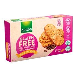 Печиво вівсяне безглютенове з шоколадом Choc Chips 220г ,Gullon