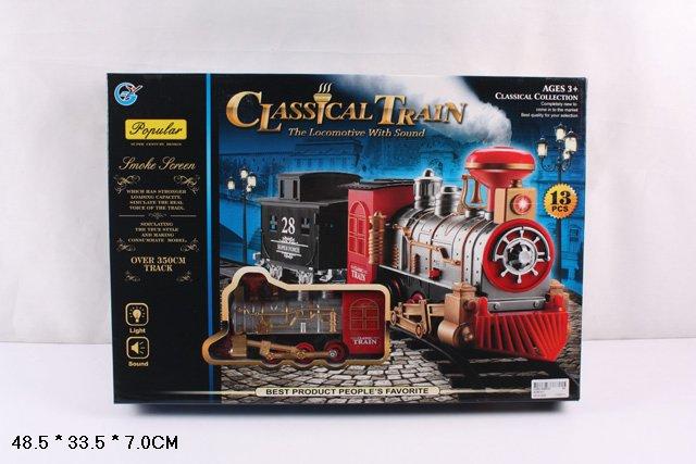 Дитяча залізниця GY810-1 на батарейках світло звук, фото 1