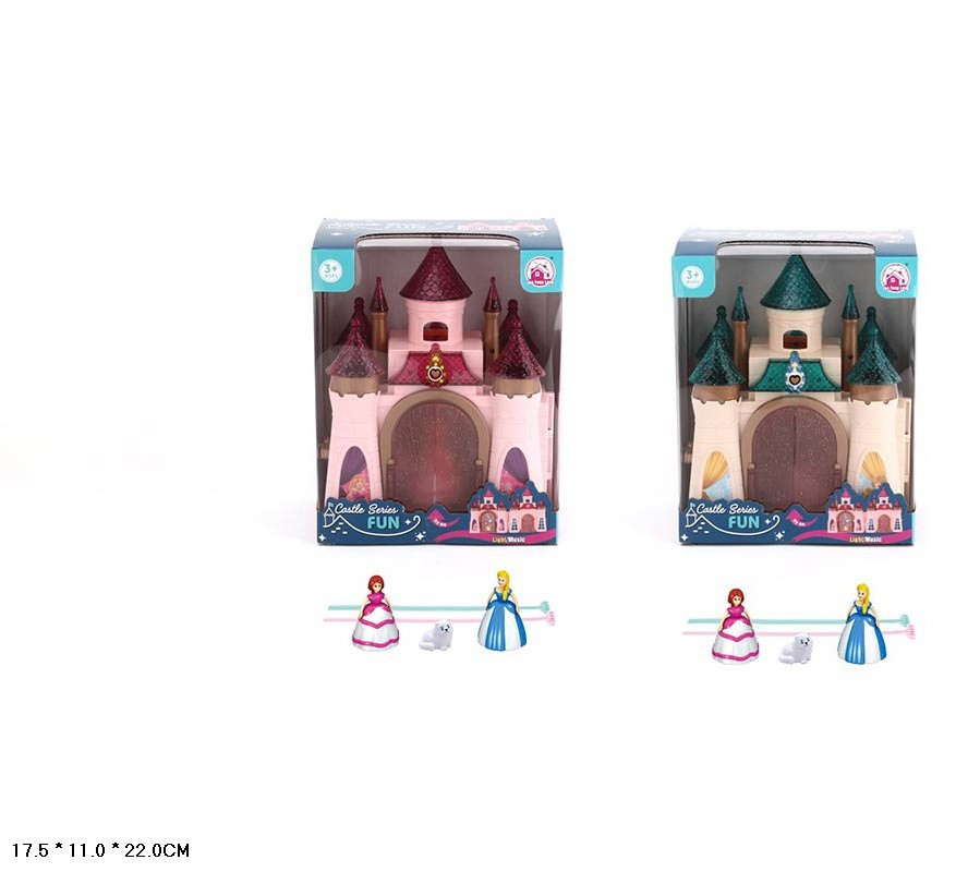 Ігровий набір замок CB688-37/CB688-39 з аксесуарами, фото 1