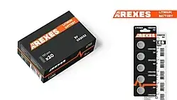 Батарейка ArexesCR2032 3 V — літієва
