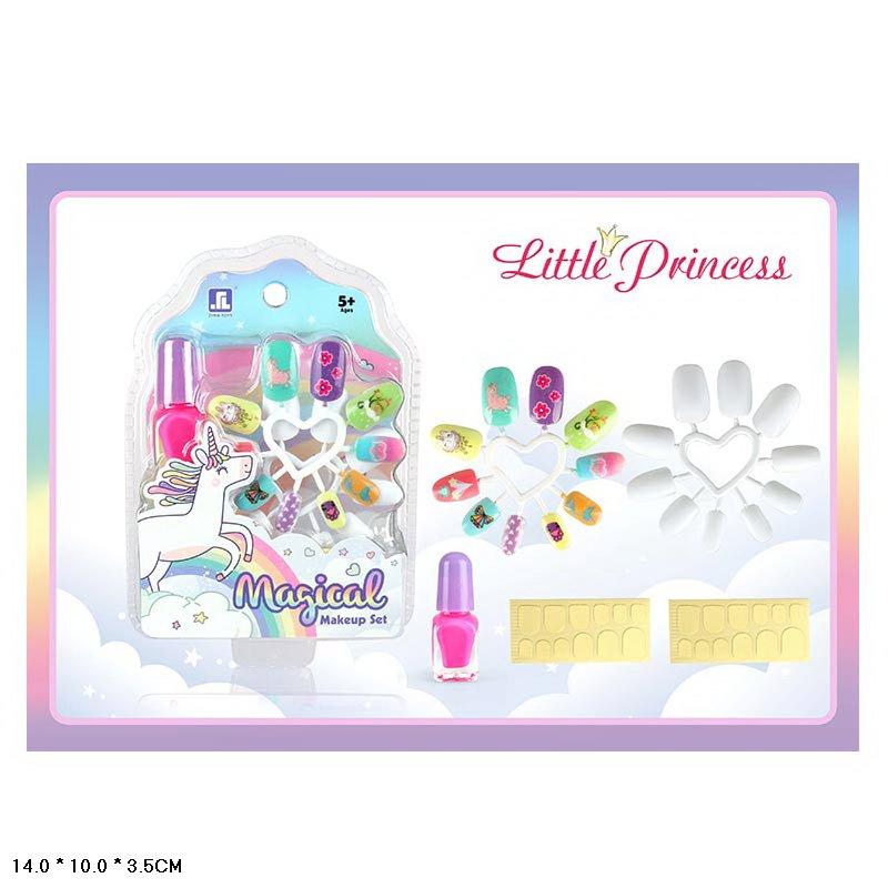 Косметика для дівчаток 2105T манікюрний набір з лаком та аксесуарами, фото 1