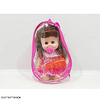 Лялька YS2301B-1 музична з аксесуарами у валізі 15x9.5x19 см, фото 2