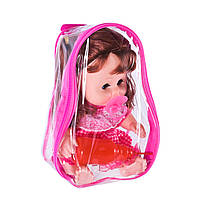 Лялька YS2301B-1 музична з аксесуарами у валізі 15x9.5x19 см, фото 3