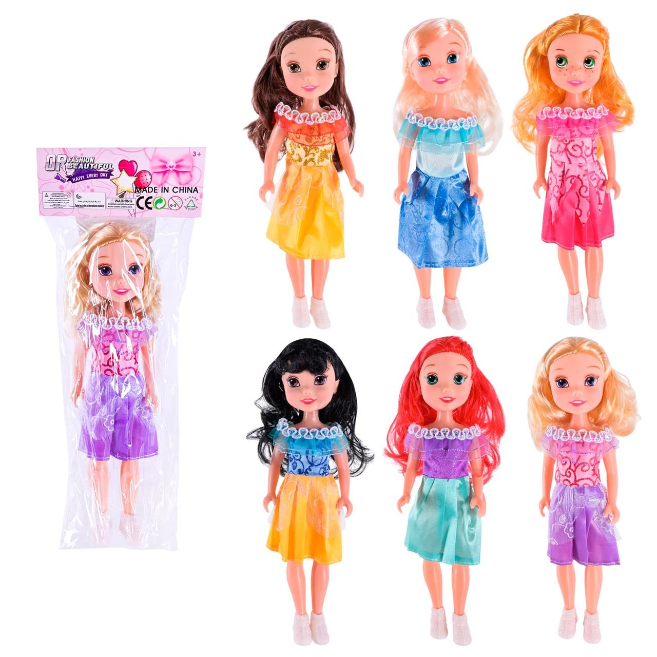 Лялька 2341 мікс 6 видів, фото 1