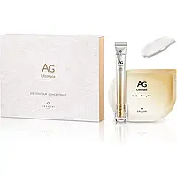 Набір для омолодження та догляду за шкірою навколо очей (крем + патчі) COCOCHI AG Ultimate