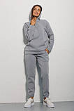 Костюм ARjen жіночий спортивний толстовка капюшон 46/48 сірий, фото 5